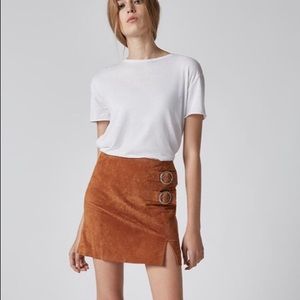 NWT! BlankNYC Suede El Dorado Skirt